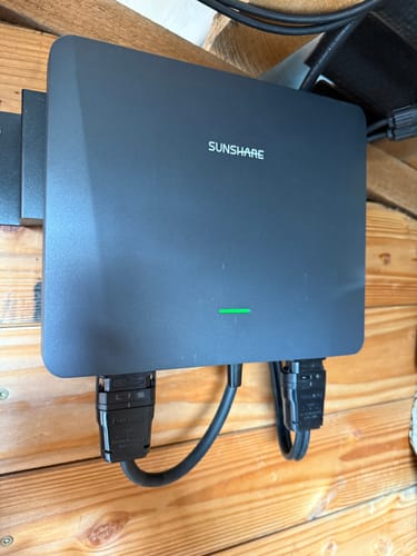 Customer photo review of Intelligenter Mikro-Wechselrichter 800W Und AC Kabel 5M & 10M