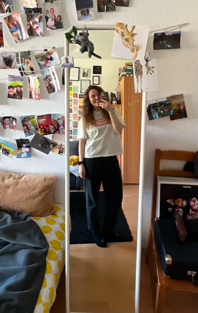 Customer photo review of Oversize Shirt "Mädels aus Cannstatt"