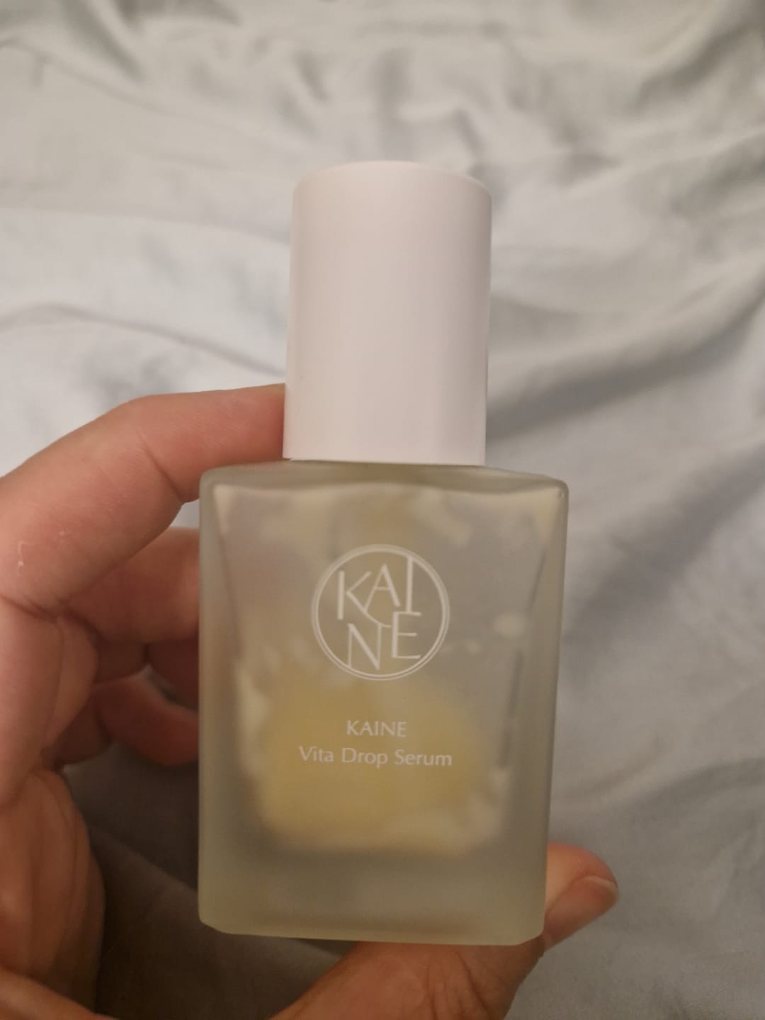 Customer photo review of Ādas enerģijas lādiņš ar vitamīnu kompleksu un antioksidantiem Kaine Vita Drop Serum