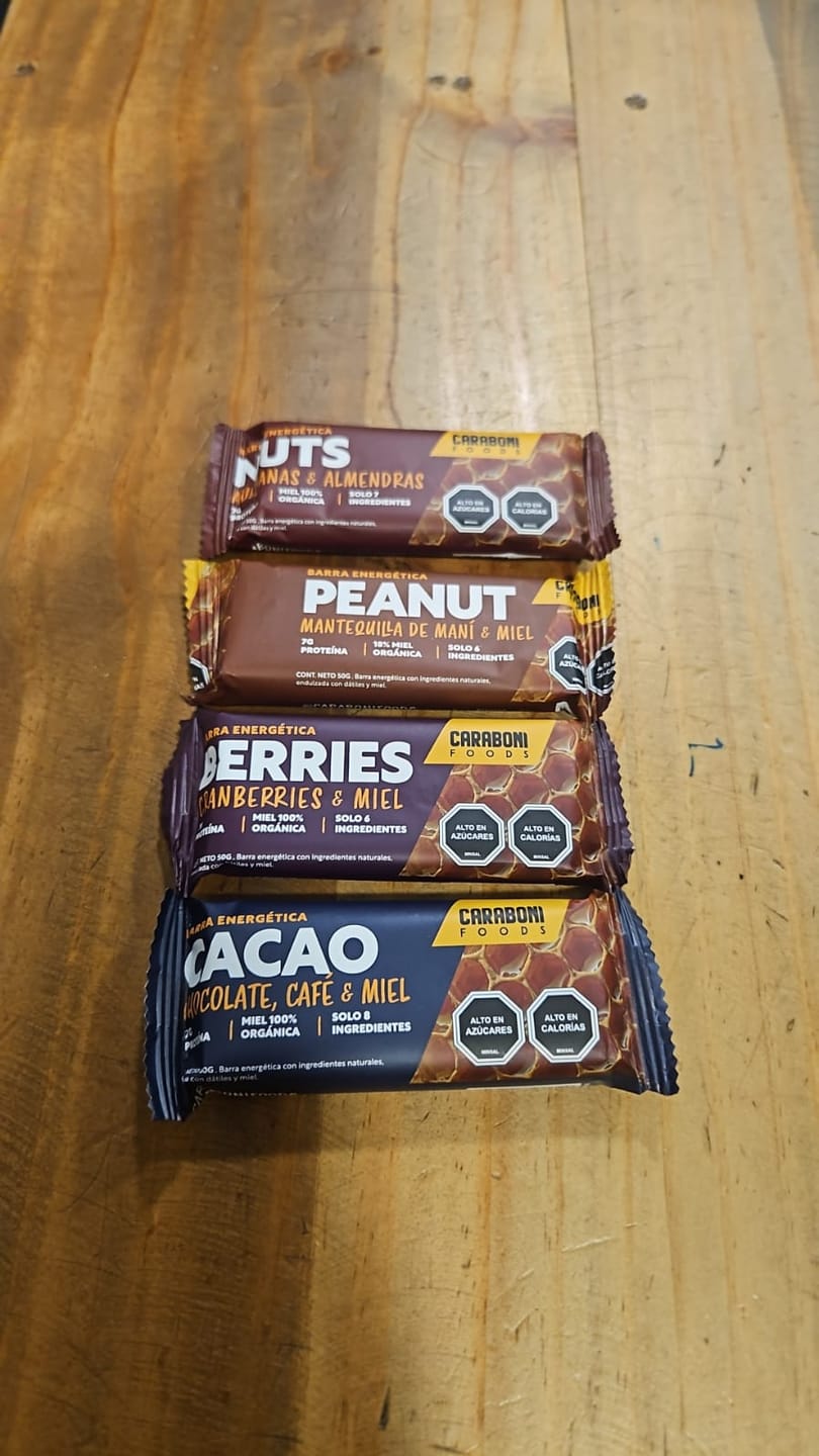 Customer photo review of CACAO | Chocolate 100% Café de grano + Miel Cruda Barra Energética 50 gr.