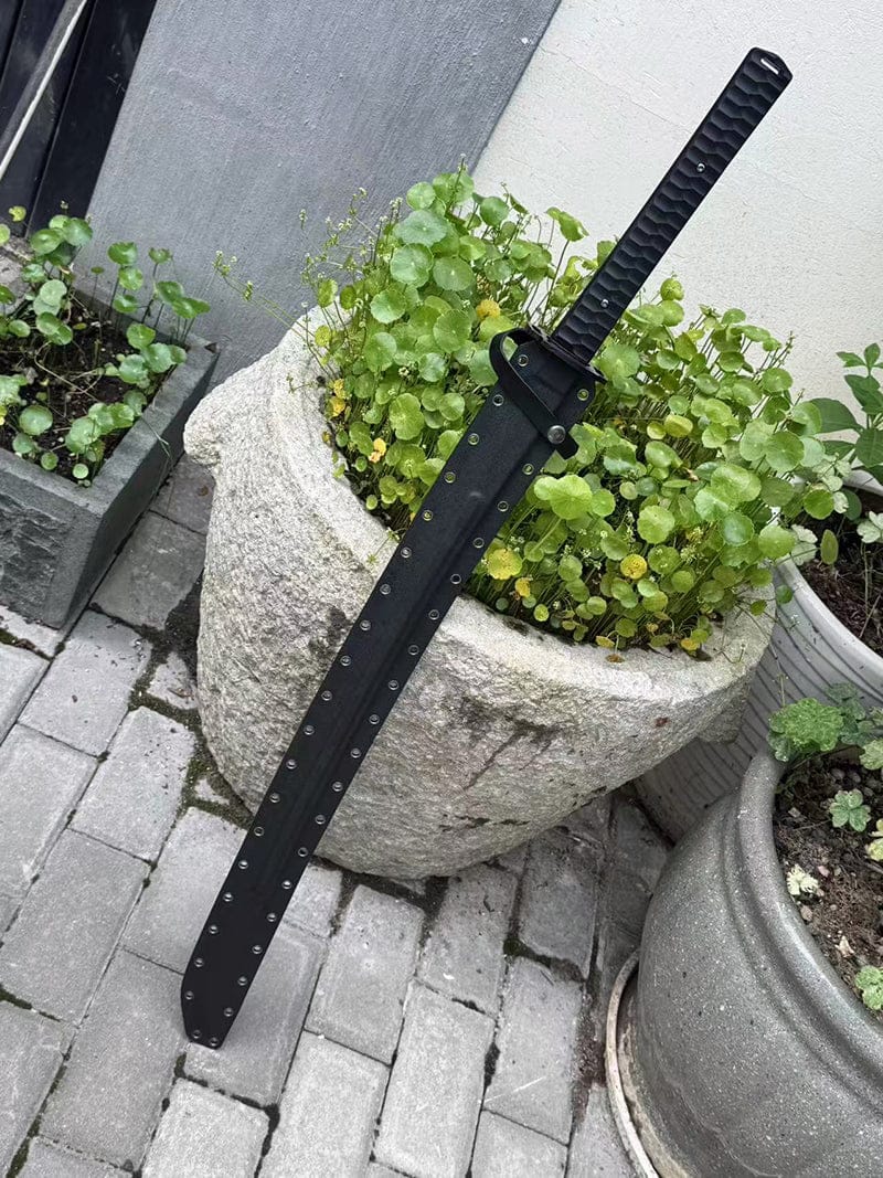 Customer photo review of Pioneer Katana (Tactical Katana™ – Titanium-Coated Version)