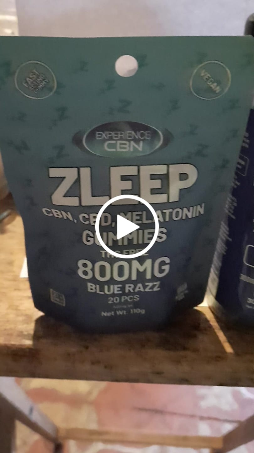 Customer video review of 25:1 Delta-9 THC/CBD Blue-Razz Gummies