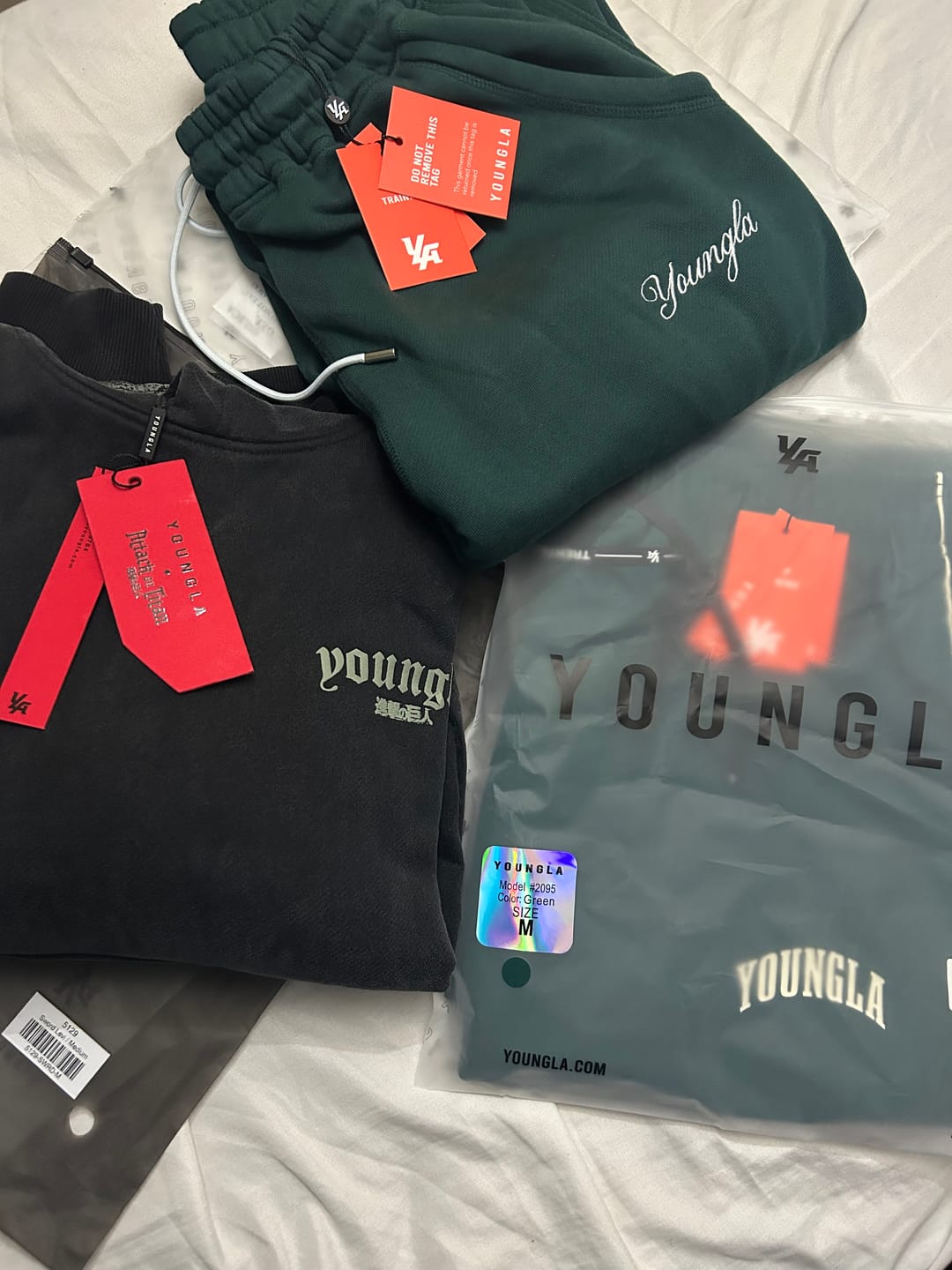 Customer photo review of 5129 - AOT©  x YLA Pullover Hoodies