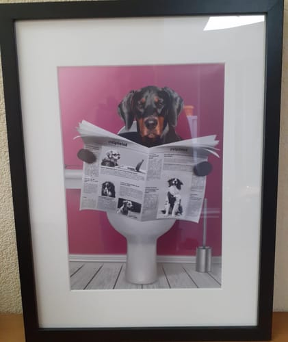 Customer photo review of Belangrijke sessie -  Gepersonaliseerde poster