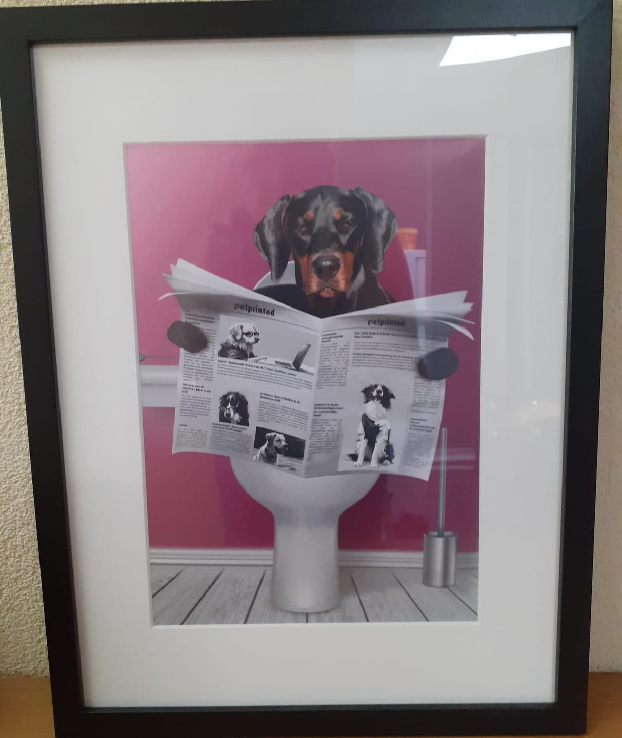 Customer photo review of Belangrijke sessie -  Gepersonaliseerde poster