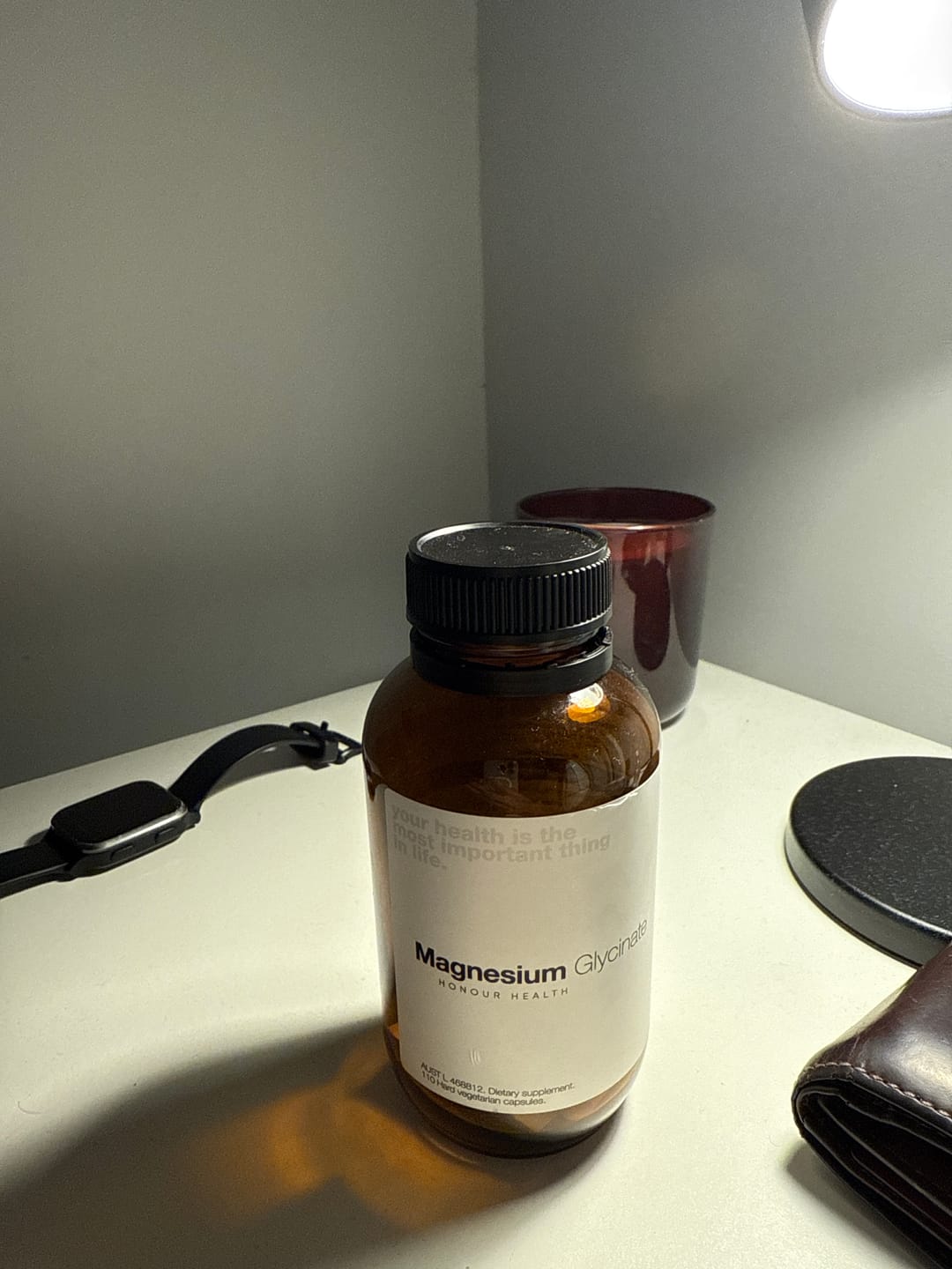 Customer photo review of Zinc Glycinate - 60 Capsules