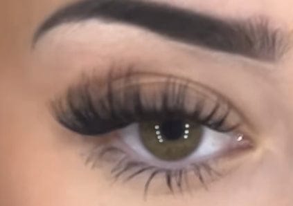 Customer photo review of Lash Bond & Seal - Black 10ml
