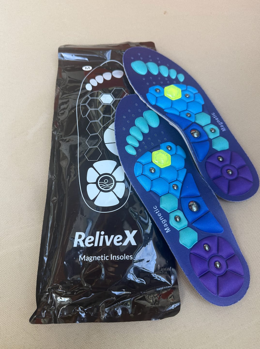 Customer photo review of ReliveX™ Magnetische Inlegzolen