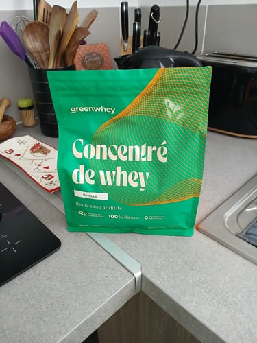 Customer photo review of Protéine de Whey Bio