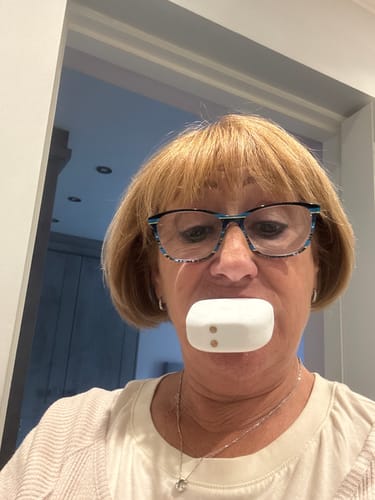 Customer photo review of GlowSmile™ - Smartbrush