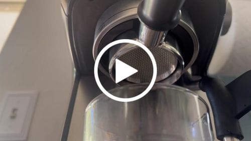 Customer photo review of Bottomless Portafilter (Hybrid)