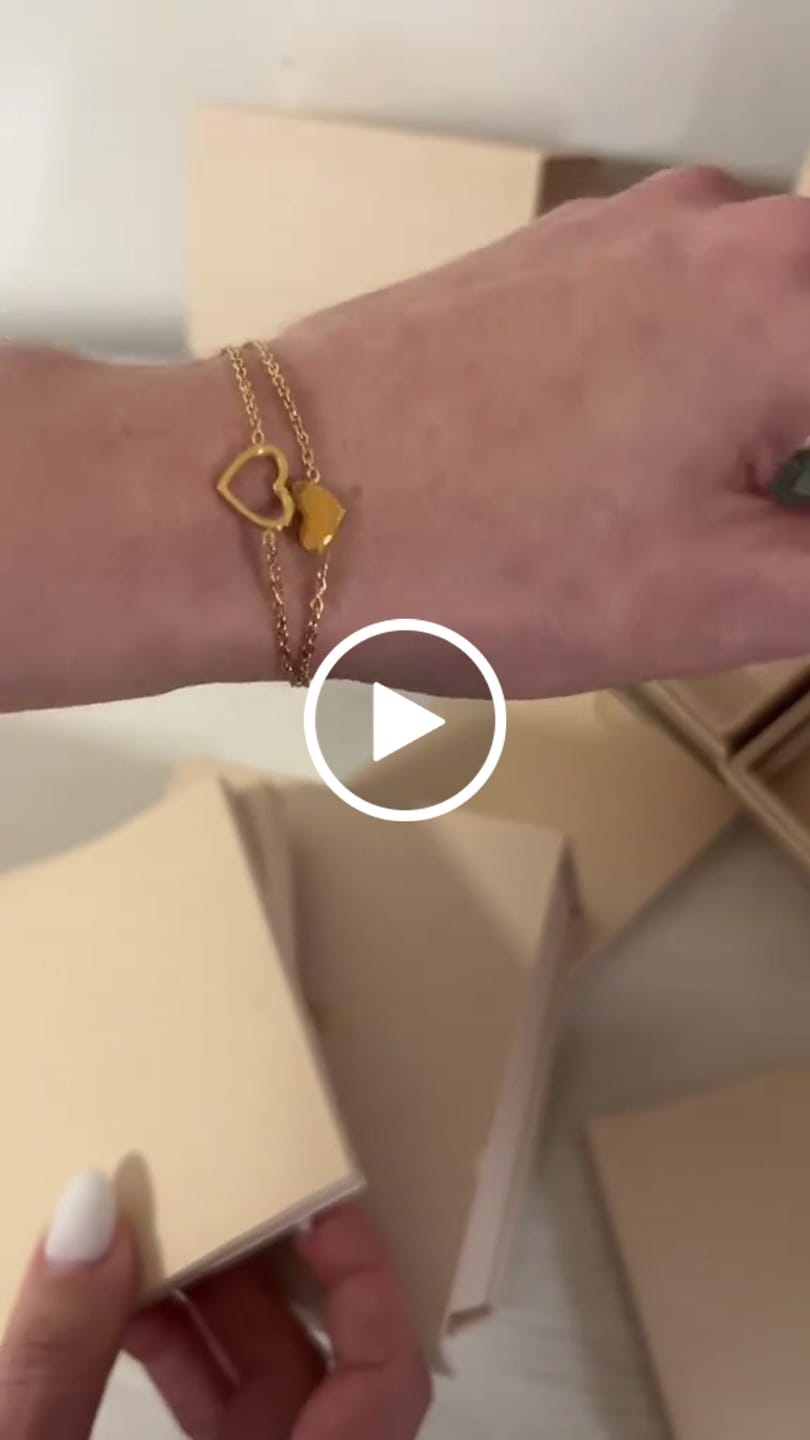 Customer video review of Mother & Daughter Bracelets