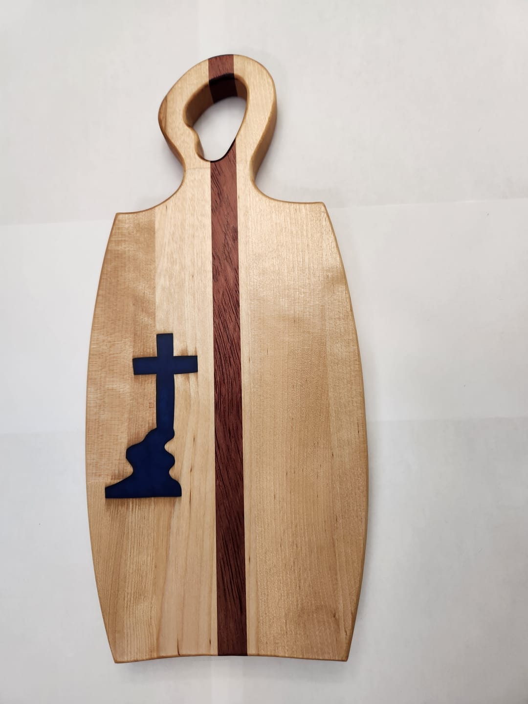 Customer photo review of Mini Handles - Acrylic Router Templates For Cheese Boards
