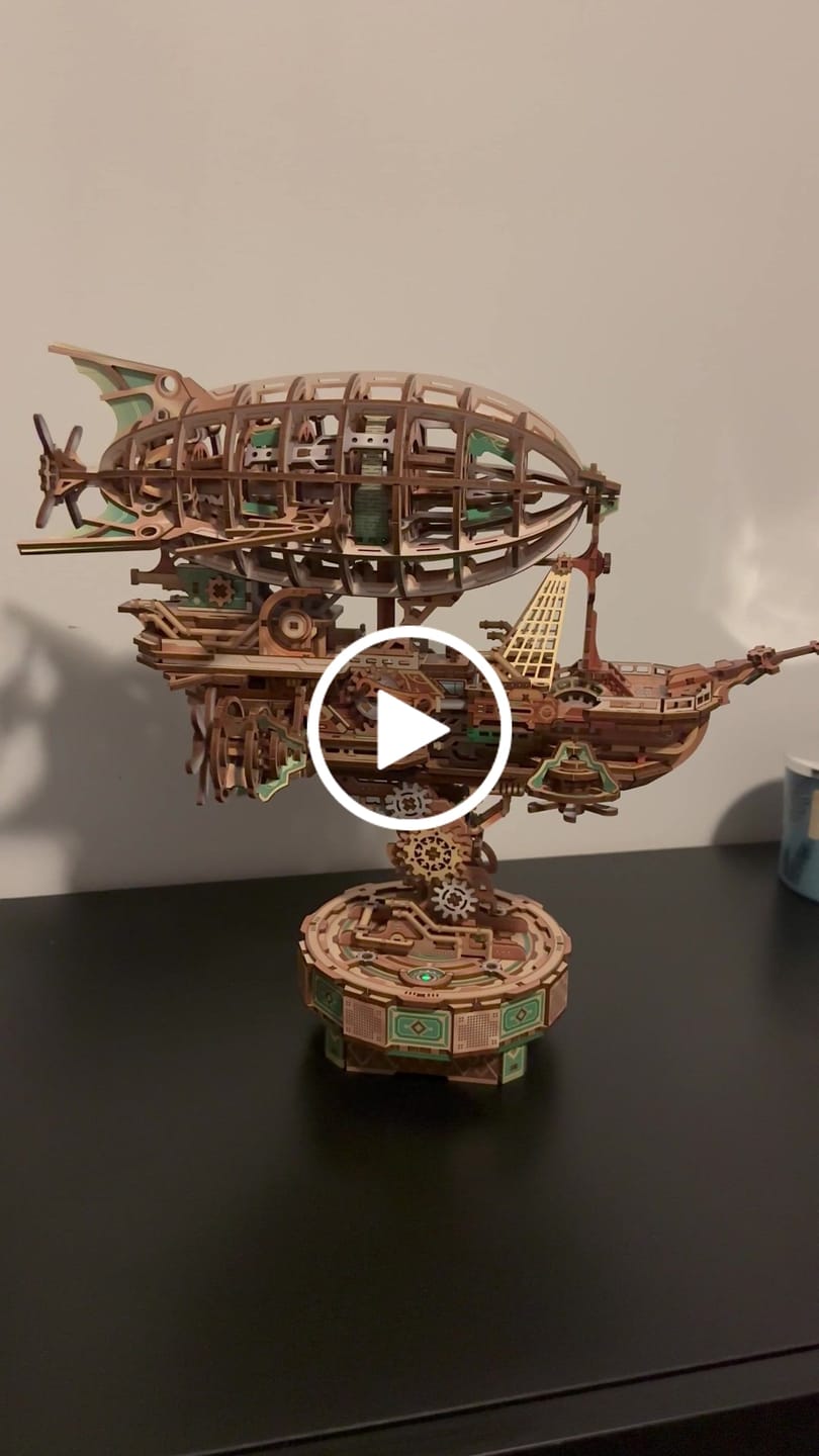 Customer video review of Vapor Trek 3D Wooden Puzzle