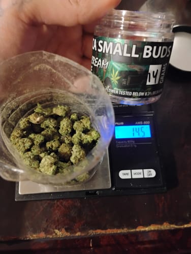 Customer photo review of Ice Cream Cake THCA Micros