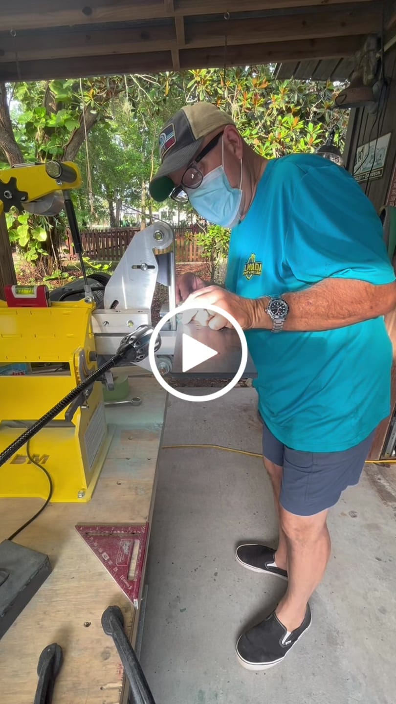 Customer video review of 2" x 72" Sanding Belts for Stock Removal, 3 PACK