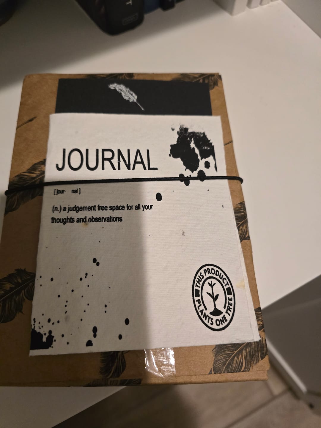 Customer photo review of A Daring Adventure Helen Keller Quote Leather Journal - 7x5