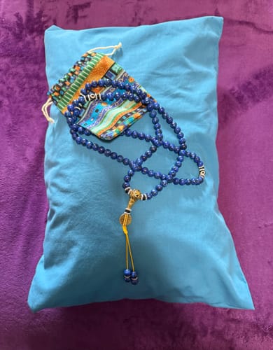 Customer photo review of Traditional Tibetan Mala Bag