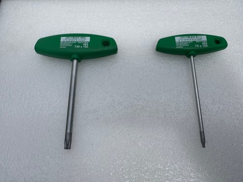 Customer photo review of Wiha Tools 36494 8 Piece TORX T-handle Metal Stand Set