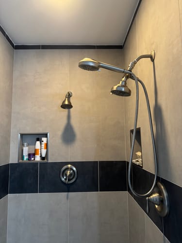 Customer photo review of Shower Head Swivel Adapter