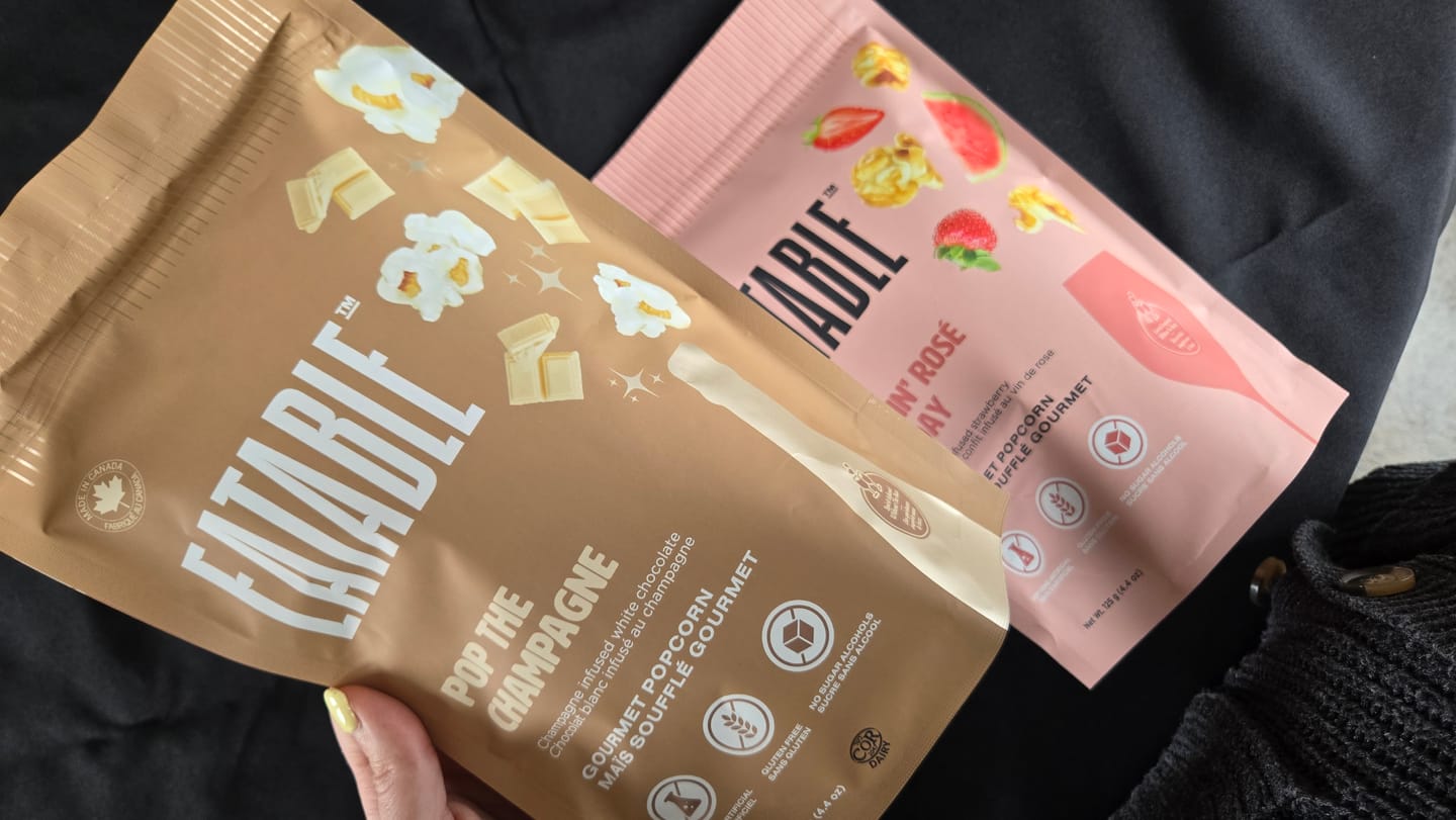 Customer photo review of Pop the Champagne (4.4oz) - White Chocolate "Popping" Kettle Corn