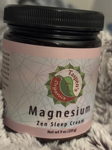 Customer photo review of Magnesium Zen Sleep Cream