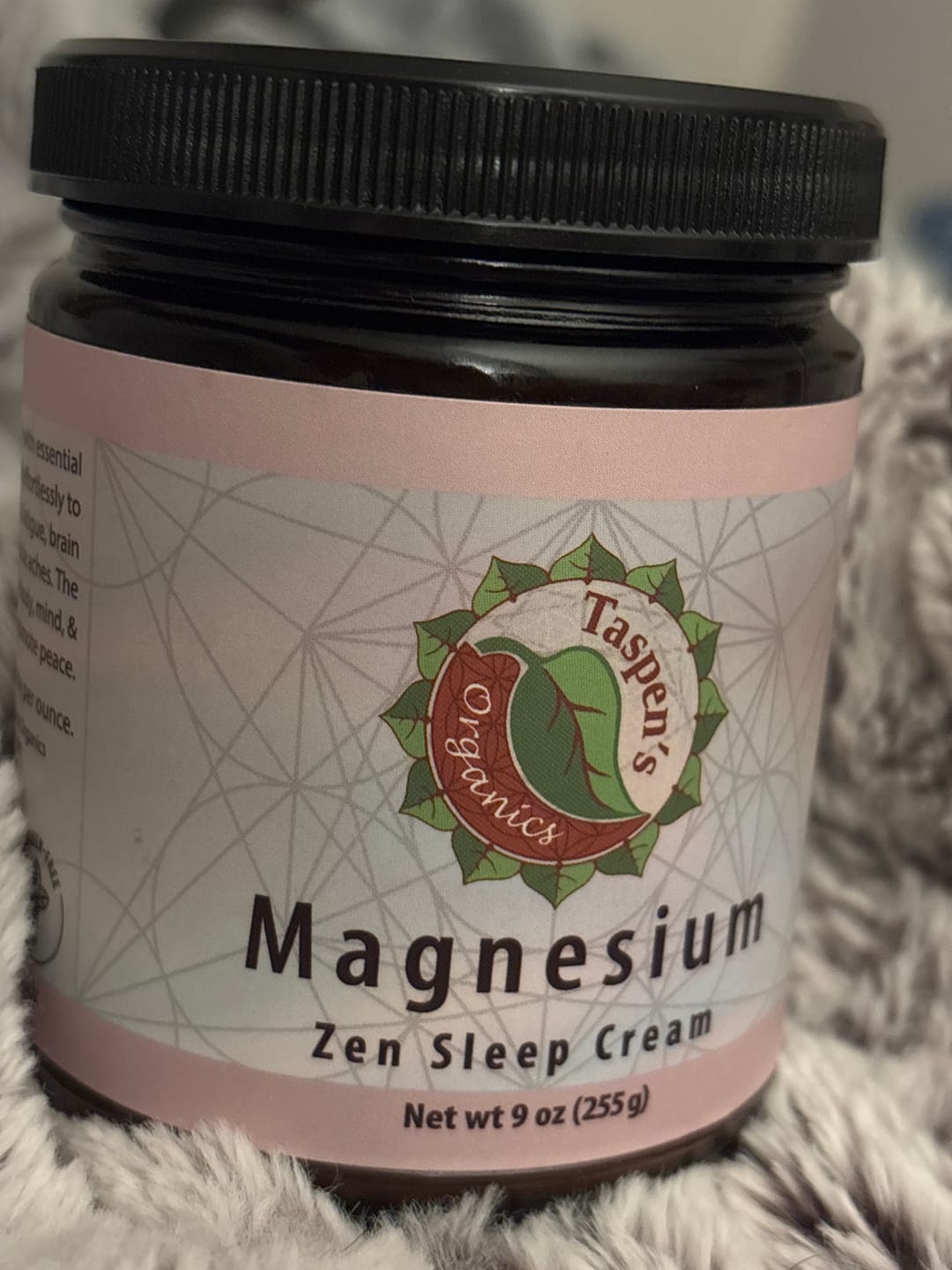 Customer photo review of Magnesium Zen Sleep Cream