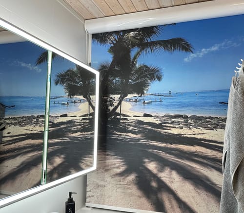 Customer photo review of Foto Kassettenrollo - Foto hochladen | bis B 420 x H 420 cm