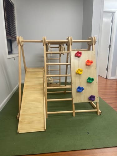 Customer photo review of Chestnut - 8-in-1 Jungle Gym for Toddlers