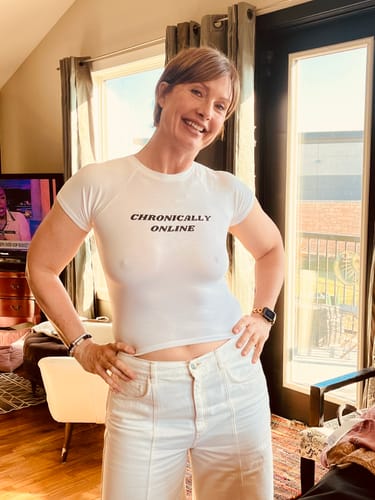 Customer photo review of CHRONICALLY ONLINE