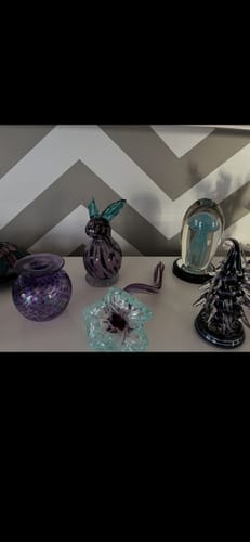 Customer photo review of Facebook Live Daily Large Bunny 385 Blueberry