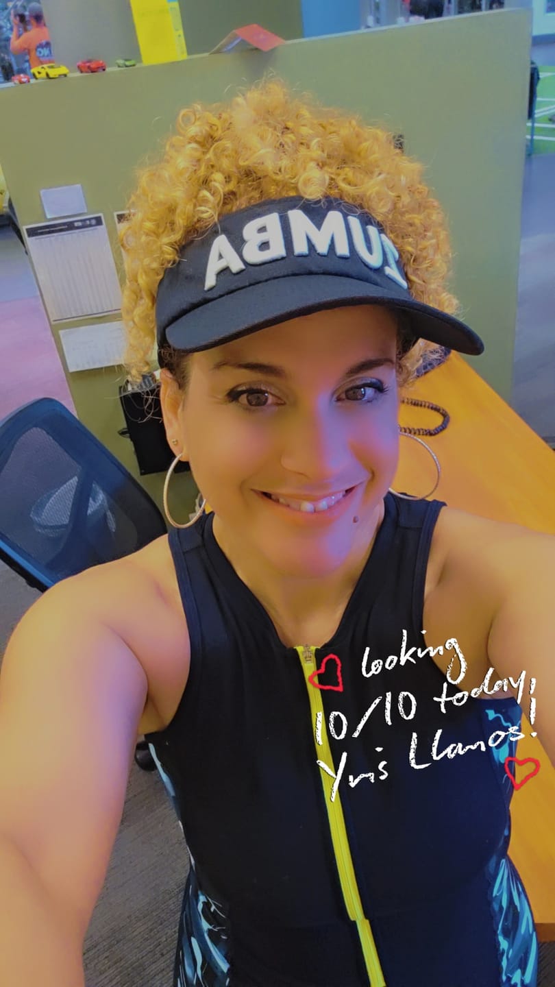 Customer photo review of Zumba Core Visor