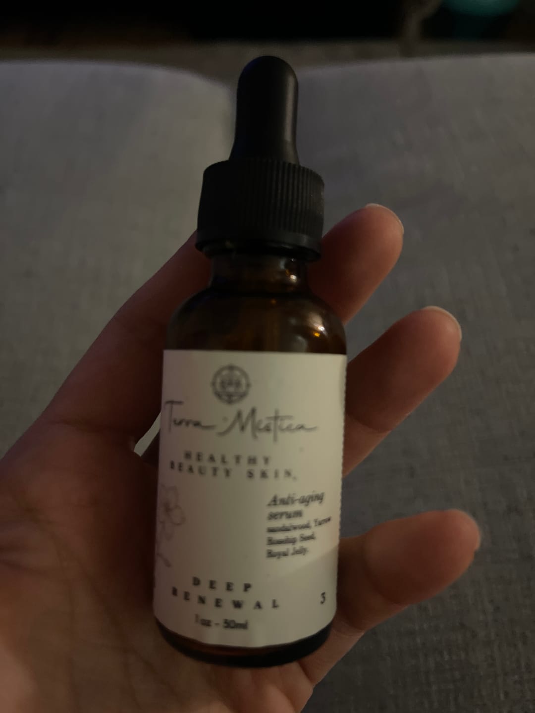 Customer photo review of Anti Aging Serum
