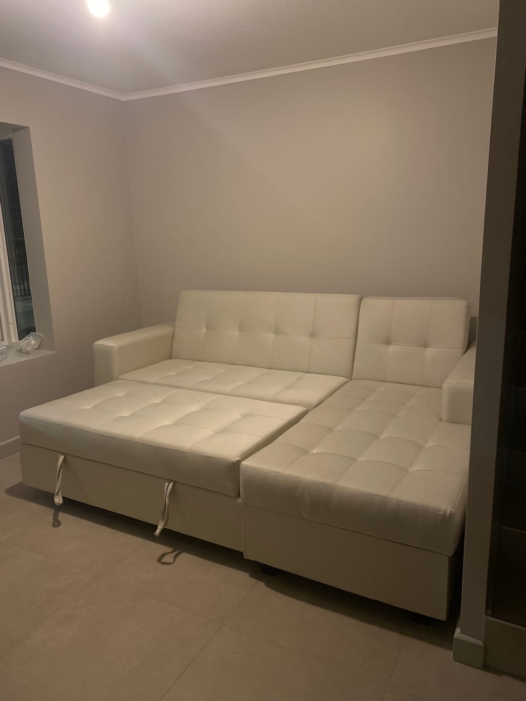 Customer photo review of Sofá en L Cama Baúl Paris