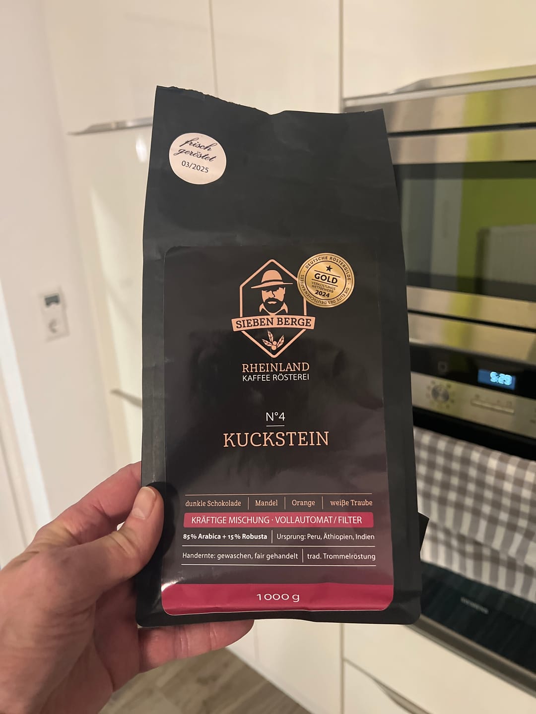 Customer photo review of N°4 Kuckstein – perfekte Balance für Vollautomat & Filterkaffee