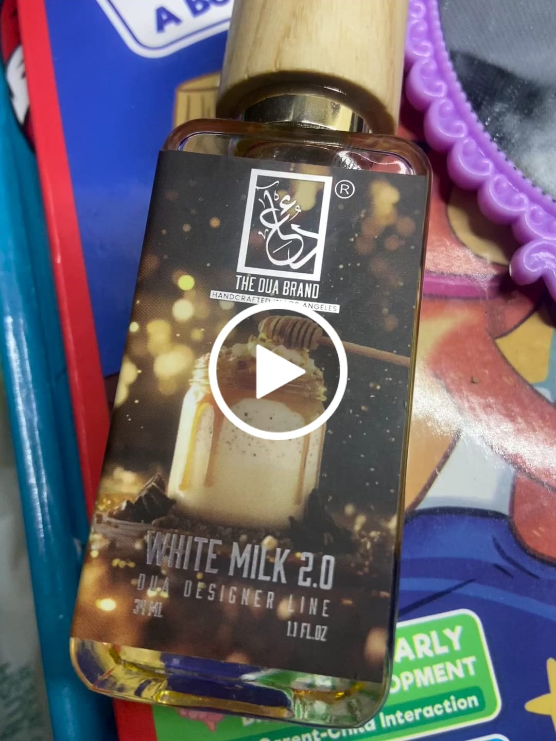 Customer video review of White Milk 2.0