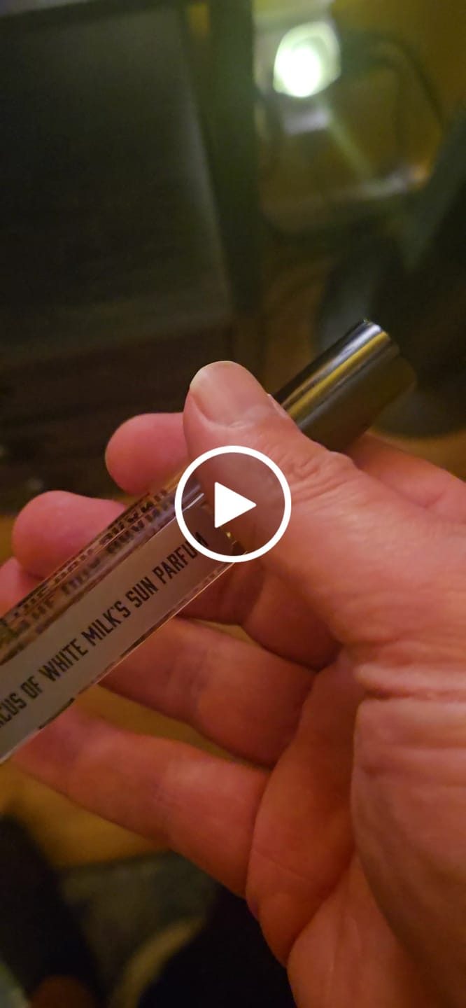 Customer video review of Circus Of White Milk's Sun Parfum
