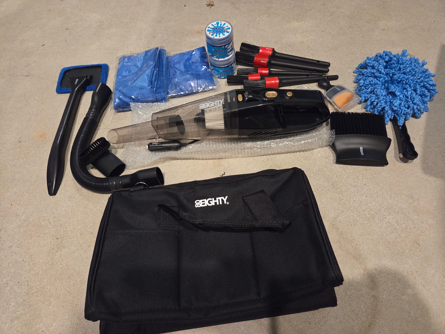 Customer photo review of 80Eighty® Car Detail Set