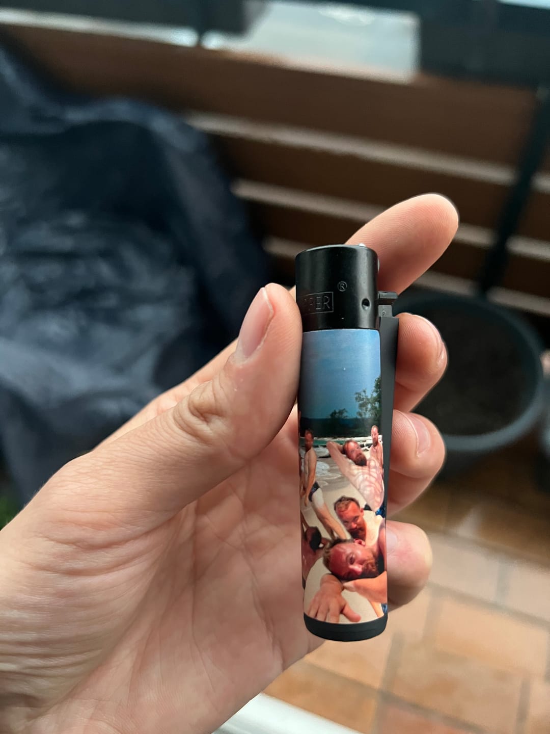 Customer photo review of Personalisierter Clipper