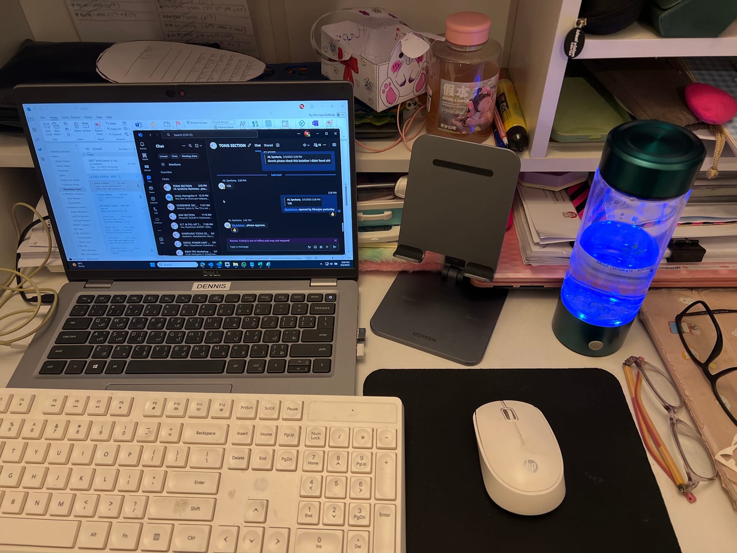 Customer photo review of Hydrogen Water Bottle - Free eBook