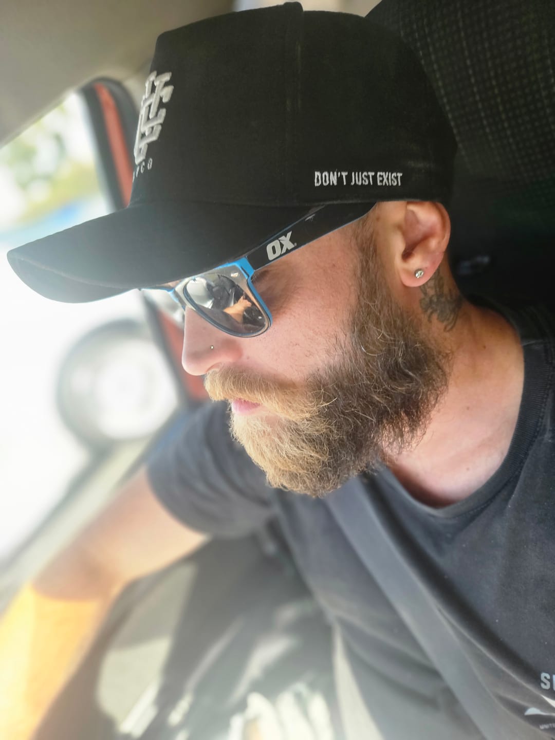 Customer photo review of LVCO "Jet Black" A-Frame Snapback