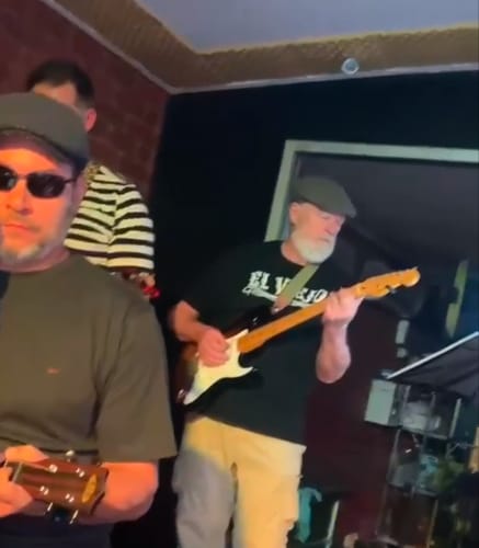 Customer photo review of The Original La Jefa Old School Tee