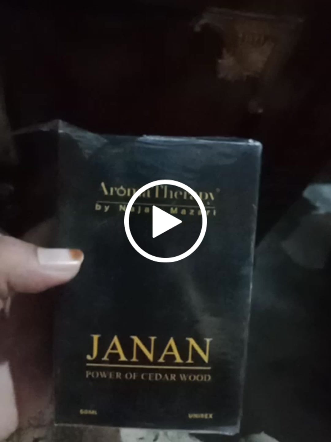 Customer video review of Janan Natural Perfume - Embrace the Power of Cedarwood in Every Scent (Janan Gold and Silver)