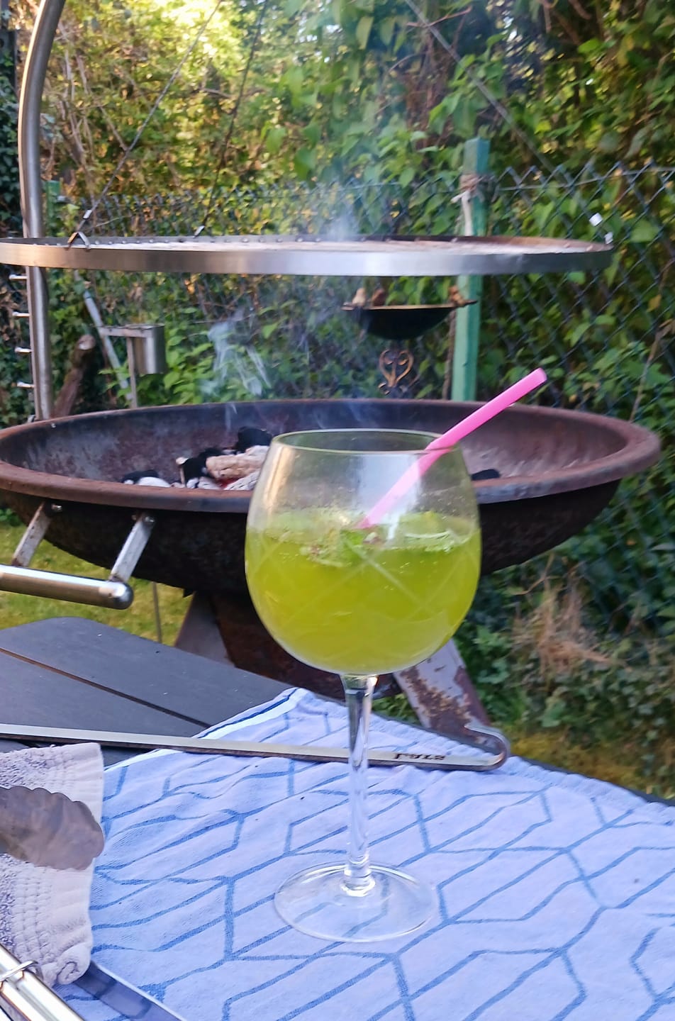 Customer photo review of Señor Dino – Basilikum Limoncello (700 ml)