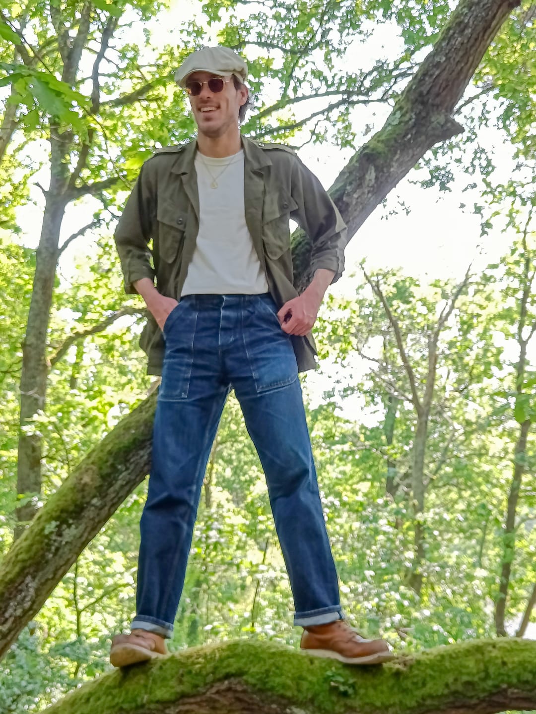 Customer photo review of 1963 1st Model Tropical Jungle Fatigue Jacket