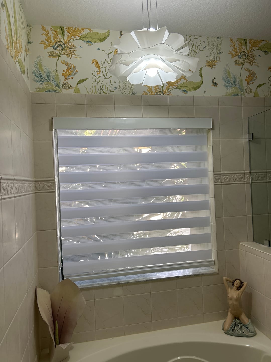 Customer photo review of WOMO Flower Pendant Light-WM2054