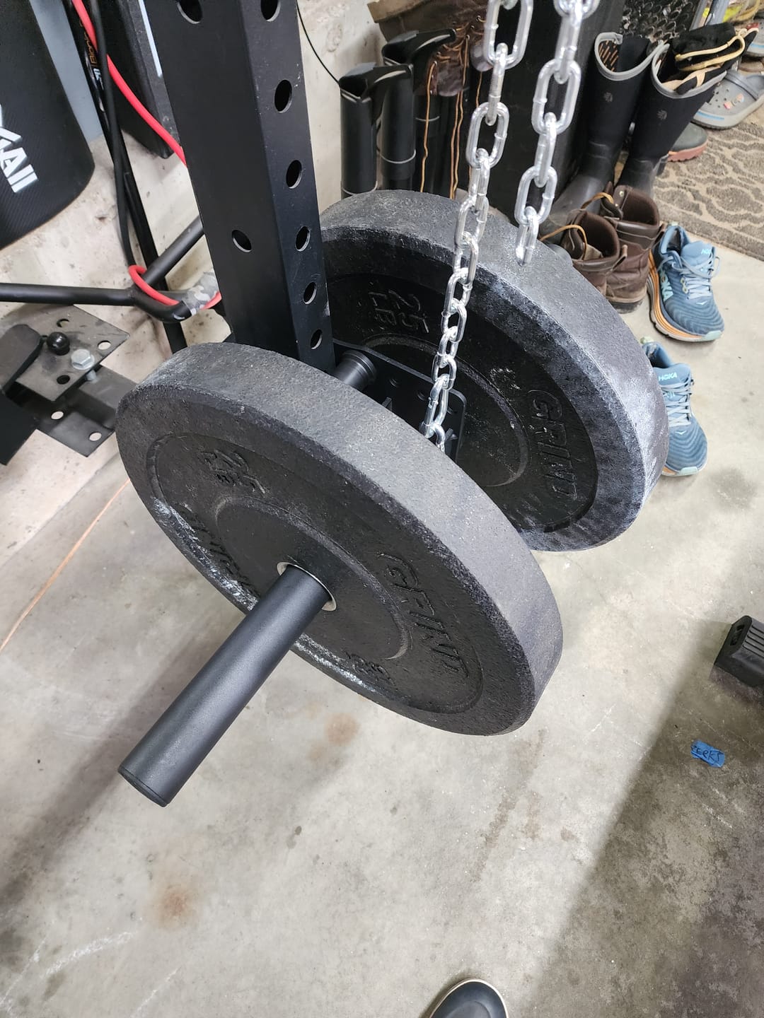 Customer photo review of Revolt Pulley System - Center Pulley