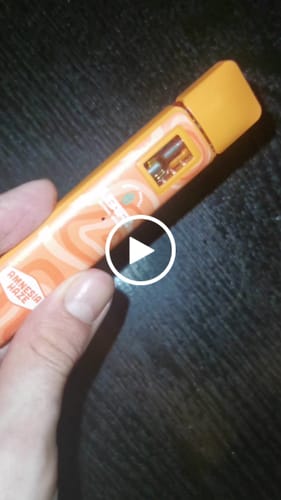 Customer video review of Live Resin PHC Vape