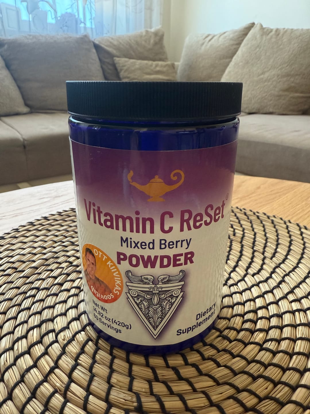 Customer photo review of Vitamin C ReSet®, 420g (marjamaitseline joogipulber)
