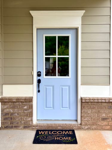 Customer photo review of Clear 4 Lite Glass and Frame Kit (Half Lite)